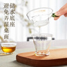 金灶（KAMJOVE） 玻璃茶漏茶斗 茶滤网过滤器耐高温玻璃滤茶器功夫茶具配件GO-08 套组 实拍图