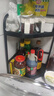 九千谷转角调料架置物架佐料调味品瓶罐盒挂钩大容量台面收纳篮6370 实拍图