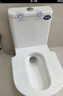 星雨洁 台式蹲便器 坐便器马桶改蹲坑免砌台安装陶瓷水箱一体防臭大便器 300坑距存水弯款喷枪款（包安装拆旧） 实拍图