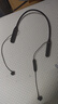 乐语者蓝牙耳机挂脖式无线运动跑步颈挂入耳音乐通话商务降噪超长续航待机大电量高音质 适用于安卓苹果 酷黑【半入耳+数显+蓝牙·插卡双模式】 实拍图