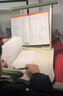 红光增益护眼台灯学习写字专用防近视儿童书桌阅读矫正可充电台灯 【全能版】3档可调节桌面+红光护眼灯+阅读架+智能时钟 实拍图