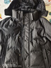 雪中飞鹅绒羽绒服男士短款脱卸帽加厚保暖休闲商务秋冬外套男装170 实拍图
