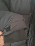 京东京造面包长款羽绒服运动户外冬加厚保暖外套男 黑色 2XL 实拍图