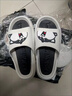 安尚芬夏凉拖鞋男时尚户外穿运动居家舒适浴室防臭防滑软底拖鞋女情侣鞋 黑白（汪星人） 42-43 【适合41-42】 实拍图