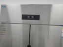 海尔（Haier）商用冰箱四门冰柜大容量不锈钢立式冷藏保鲜柜冷冻速冻柜厨房酒店后厨高身雪柜 【海星系列】430加强不锈钢板四门全冷藏 晒单实拍图