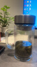 京东京造 茶杯 双层玻璃茶水分离泡茶咖啡杯子带把手大容量500ml 实拍图