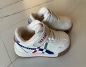 泰兰尼斯冬季学步鞋加绒保暖男宝宝鞋子女童婴儿鞋软底机能鞋白/蓝/红20 实拍图