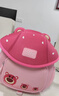 迪士尼幼儿园书包男女孩大小班可爱外出双肩包小防走失背包 st80246玫红 实拍图