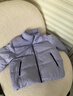 巴拉巴拉童装儿童羽绒服女童男童面包服外套宝宝冬装三防亲子装潮 粉紫70048-白鸭绒 120 cm 充绒量81g 实拍图