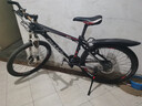 自行车脚撑站脚山地车支架电动车通用脚架可调节公路车停车架 【24-27.5寸通用】可调节-黑色 实拍图
