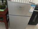 HYUNDAI（韩国现代）小冰箱迷你小型家用冷藏冷冻宿舍出租房办公室双开门二门电冰箱节能省电 58L银【日销过百+租房必备】 实拍图