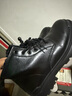 井迈【牛皮】马丁靴男高帮皮鞋英伦风中帮工装黑色机车秋冬季加绒潮鞋 黑色中帮拉链【四季款】 43 标准码 实拍图