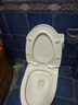 九牧（JOMOO）马桶 家用虹吸式马桶大冲力节水坐便器 防臭瞬冲 易洁抗菌马桶 行业爆款-双旋暴风冲11370-400坑 实拍图