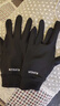 迪卡侬户外运动男女跑步健身骑行轻薄舒适保暖触屏手套纯黑色L-4564122 实拍图