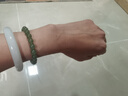 净心石【保价12.12】和田玉手串男女款浅青玉圆珠单圈玉手链单珠约8mm 实拍图