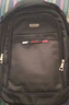 袋鼠双肩包男士背包大容量行李旅游包学生书包女初中商务笔记本电脑包 黑色配红标 实拍图
