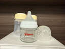 贝亲（Pigeon）新生儿奶瓶套装 玻璃+ppsu 3瓶2奶嘴2配件 适用0-1岁半 实拍图