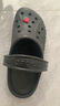 卡骆驰（CROCS）洞洞鞋贝雅男鞋女鞋轻便耐磨一脚蹬拖鞋休闲鞋|10126 黑色-001 37 /38(230mm) 实拍图