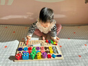 小顽豆婴儿童早教蒙氏教具1一2岁3拼图积木拼装0宝宝益智力女孩男孩玩具 实拍图