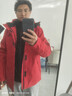 骆驼（CAMEL）冲锋衣女三合一黑色外套男户外防暴雨防风防水旅游登山服 实拍图