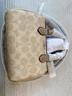 蔻驰（COACH）【品牌直供】女士手提单肩斜挎包波士顿包PVC配皮CW329 实拍图