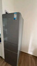 华凌美的冰箱出品223三门电冰箱节能低音三门三温三开门小型家用出租房优选冷冻冷藏小冰箱HR-223T 实拍图