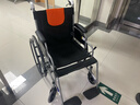 鱼跃 (yuwell)手动轮椅车H062折叠老人轻便免充气铝合金旅行手推代步 实拍图