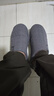 洁丽雅家居棉拖鞋男士2025新款家用秋冬季室内保暖大码抗菌防臭拖鞋女冬 深灰 【99%抗菌 二代升级】 48-49 【适合47-48码】 实拍图