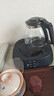 茶吧机饮水机玻璃电热水壶茶壶茶台电茶炉保温壶单壶带滤网耐高温茶具大容量水壶泡茶壶茶水分离 黑色全把款式 实拍图