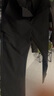 京东京造裤子男薄款冰丝休闲裤男士直筒宽松商务运动长裤黑色 32 实拍图