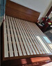 优卡吉胡桃木中式实木床1.8米x2米主卧双人床储物床1922 1.8米框架 实拍图