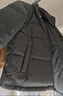 网易严选25新品90鸭绒超蓬羽绒服休闲面包服石墨烯保暖轻量抗菌防泼水 25秋冬连帽-静谧黑 2XL 实拍图