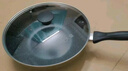 炊大皇炒锅不粘锅易洁轻油多用平底煎炒锅电磁炉通用炒菜锅32cmB50069 实拍图