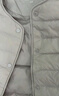 雪中飞经典新款基础舒适轻薄羽绒便捷短款保暖羽绒小马甲轻盈便携舒适 浅亚麻|7100-女 M 165/88A 实拍图