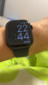 Apple/苹果 Watch Series 10 智能手表GPS款46毫米亮黑色铝金属表壳黑色运动型表带M/L MX273CH/B 实拍图