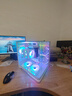 玩嘉问界MINI白色一体式曲面玻璃海景房机箱游戏电脑台式机MATX/240水冷/三面侧透/ARGB灯条 实拍图