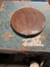 正宗越南红铁木砧板切菜板家用抗菌粘板圆形案板实木刀板菜墩加厚 直径39*厚5cm钢圈包边正宗红铁木 实拍图