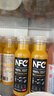 农夫山泉100%纯果汁NFC橙汁300ml*10瓶整箱鲜果冷压榨饮料礼盒热门商品 实拍图