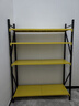 建耀货架仓储置物架库房家用多层储物架加厚重型储物铁架 黑黄-四层-主架 推荐款150*50*200 承重210KG/层 实拍图