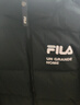 FILA 斐乐官方男女羽绒服情侣款冬宽松休闲运动连帽印花保暖外套 实拍图