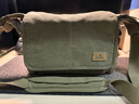 马田（MATIN） 马田单反相机包单肩专业帆布文艺复古微单斜跨摄影包男女佳能尼康索尼富士 复古绿（中号） 实拍图