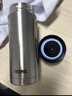 膳魔师（THERMOS）保冷保温杯400ML高真空不锈钢商务办公保温杯JCG-400C SBK 实拍图