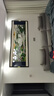 迹彩纯手工非遗苏绣刺绣画 客厅餐厅沙发背景墙办公室会议室装饰挂画 紫气东来图 画框尺寸：80×225cm 左右喷金+北美胡桃木 实拍图