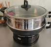 荣事达（Royalstar）电炒锅电蒸锅电煮锅山东锅家用铸铁炖蒸煮不粘锅一体多功能蒸笼蒸包子RS-FT38带蒸笼家电 实拍图