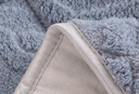 床垫褥子软垫家用卧室保暖加厚床护垫被宿舍学生冬季加绒毛毯床褥 浅灰-小包边 200*220cm 实拍图