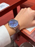 海鸥（SEAGULL）手表男士自动机械表 国民日历男士手表 生日礼物男表 6165蓝盘 实拍图