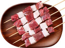东来顺 内蒙古羔羊原切羊肉串400g (约20串) BBQ烧烤 清真中华老字号 实拍图