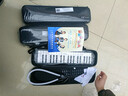 奇美37键专业级马卡龙色学生成人口风琴（马卡龙黑、赠音符贴及吹管） 实拍图