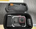 XFJI适用影石Insta360 Ace Pro2运动相机迷你收纳包街拍套装收纳盒360Ace/GoPro通用便携单机包配件盒 【AcePro2】通用街拍手柄包（送登山扣）深邃黑 实拍图