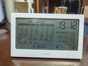 得力（deli）台历电子钟 万年历日历日程提醒工作儿童学生学习大屏时显可触控白色LE109开学必备礼物开学季 实拍图